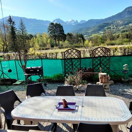 Chalet En Bois 5 Pers Proximite Ubaye Vue Feerique